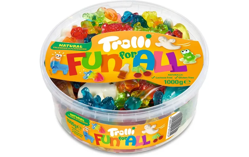 Trolli Gummibonbons Fun for All Dose 1000 g