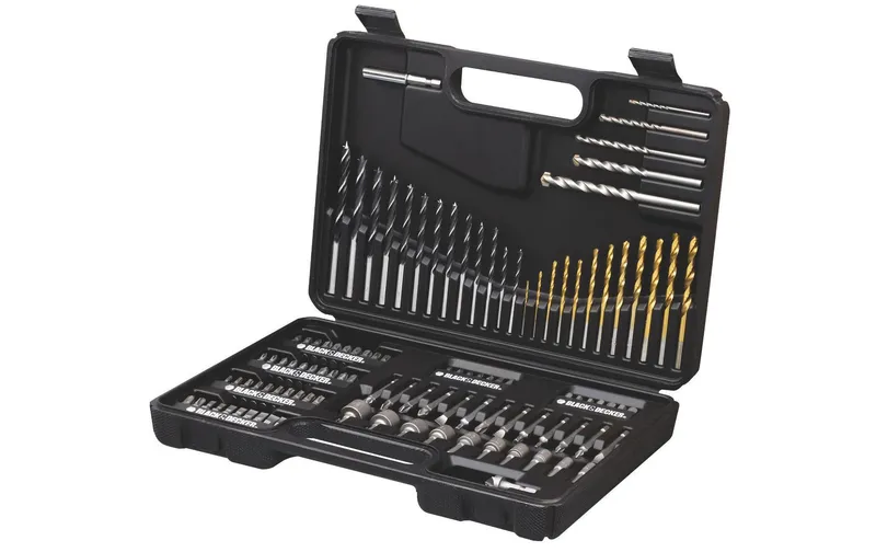 BLACK+DECKER Bohr- e Bitset A7200 109-teilig