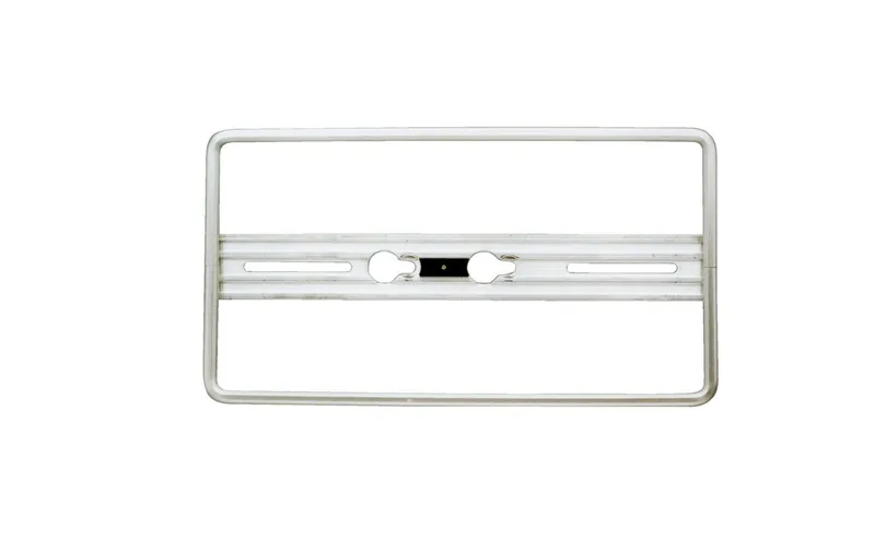 Quick-fix Kennzeichenhalter Silber, 30 × 16 cm