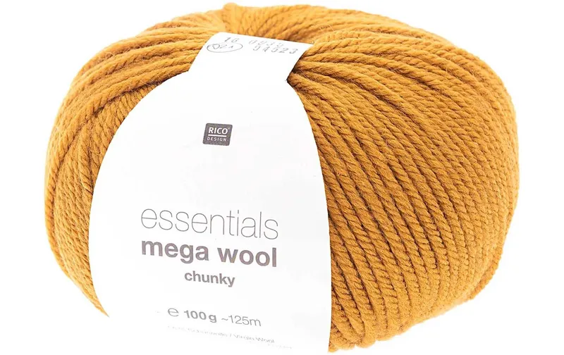 Rico Design Wolle Essentials Mega Wool chunky 100 g, Safran