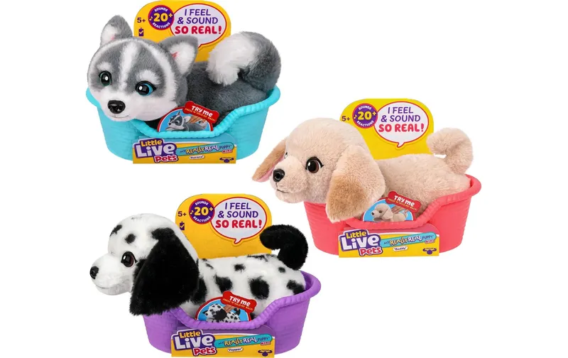 moose Peluche interactive My Really Real Chiot Mini