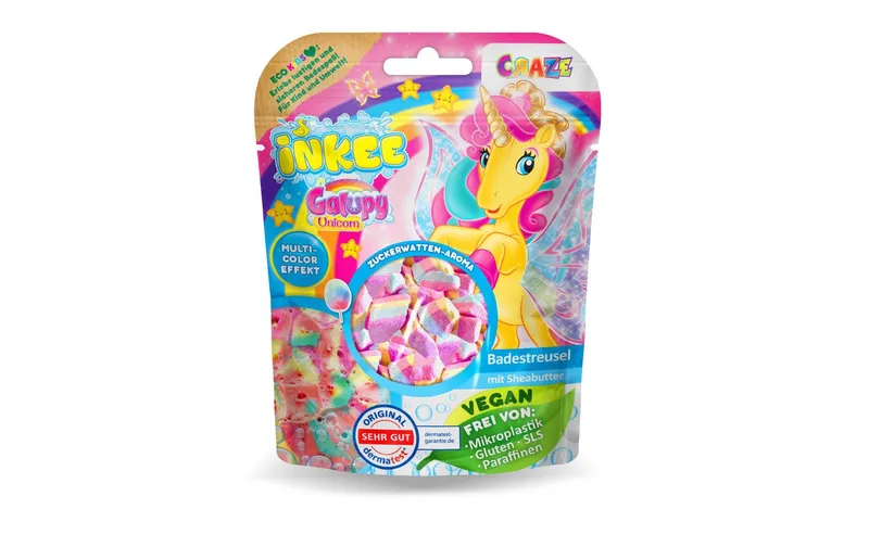 Craze Badespass Inkee Bath Crumbles Galupy Unicorn 1 pieces