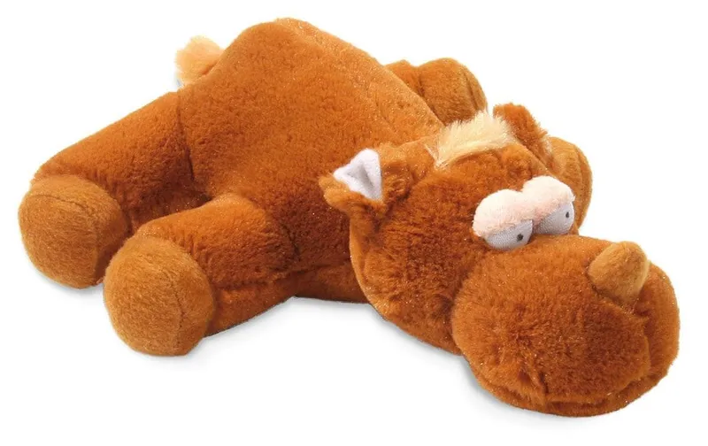 SwissPet Hunde-Spielzeug Hippo, 22 cm, brown