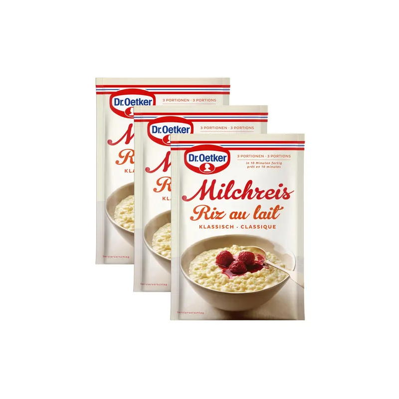Dr.Oetker Milchreis klassisch 3 x 125 g