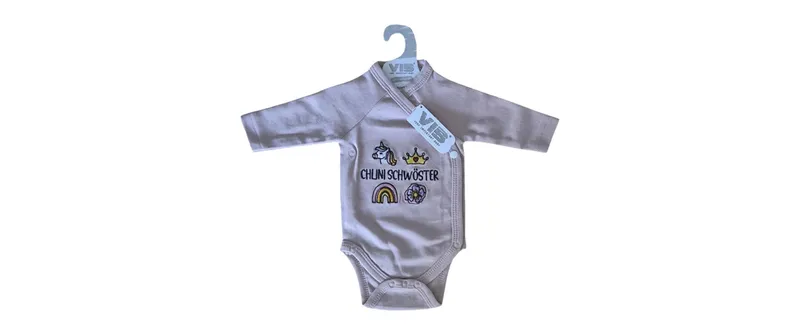 Very Important Baby Langarm-Wickelbody Chlini Schwöster Gr. 56