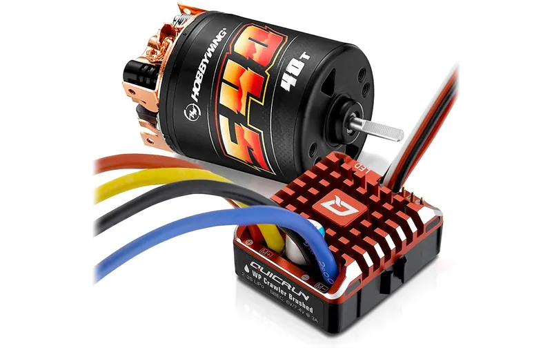 Hobbywing Brushed-Antriebsset Quicrun WP1080 40T