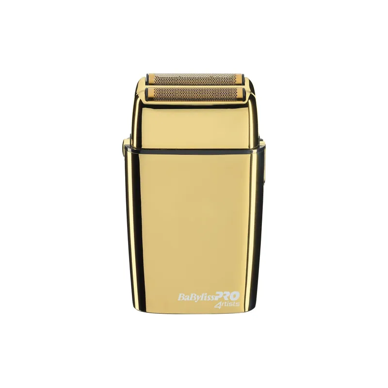 BabylissPRO Professionelle Doppel Folienrasierer 4Artists Gold