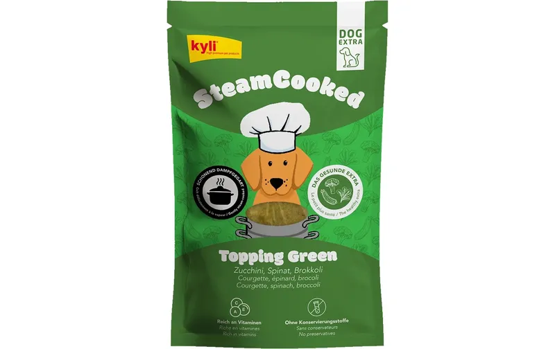 kyli Nassfutter SteamCooked Topping Green, 200 g