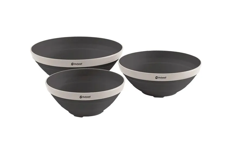 Outwell Outdoor-Schüssel Collaps Bowl Set 3-teilig