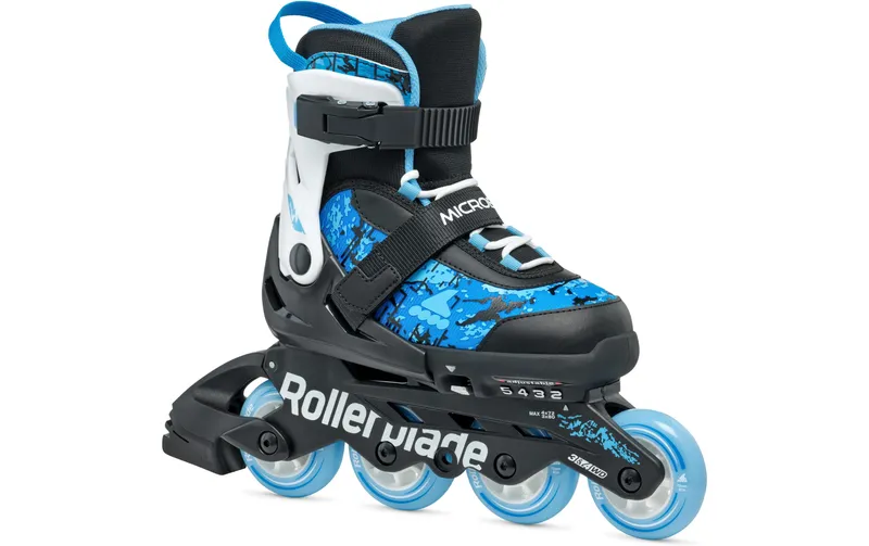 ROLLERBLADE Inline-Skates Microblade SL Schwarz/Himmelblau, 33-36.5