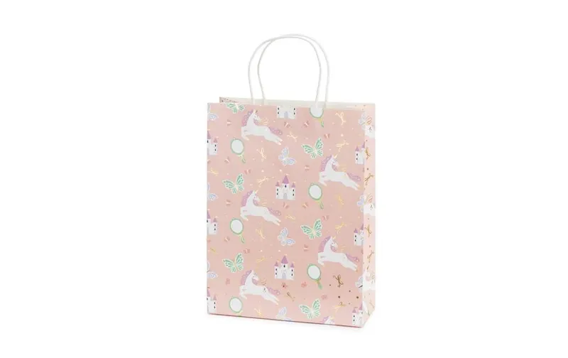 Partydeco Geschenktüte Einhorn 24 x 10 x 32 cm, 1 pièces