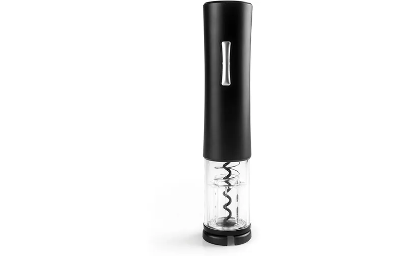 Ibili Elektrischer Korkenzieher 24 cm trasparente/Silber