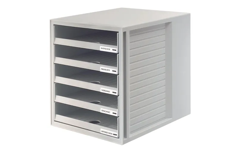 HAN Schubladenbox A4 Schrank-Set, grey