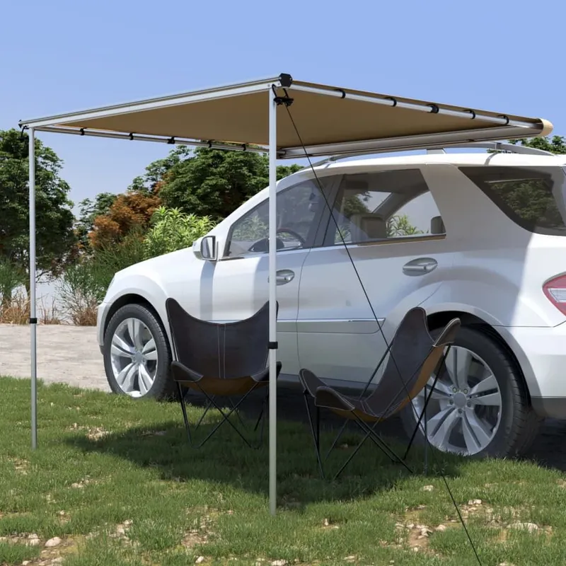 Wohnwagen-Markise 2,4x2x2,15 m Beige