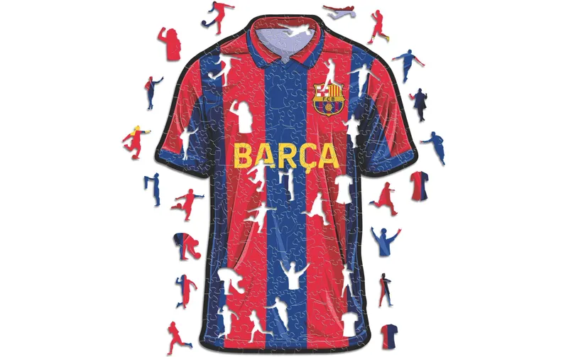 Iconic Puzzle Holz-Puzzle FC Barcelona – Trikot