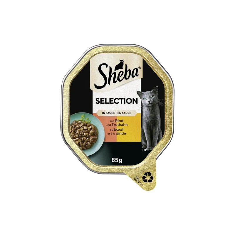 Sheba Nasse Frais Adulte Bœuf et Poulet