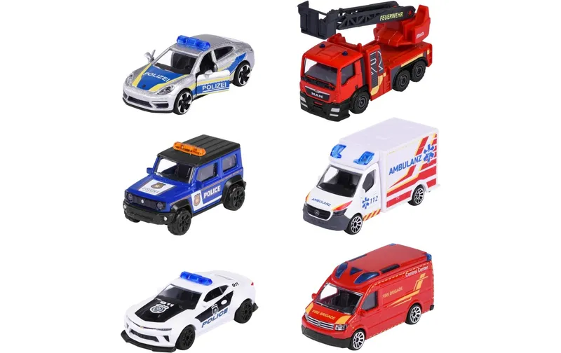 Majorette Rescue Premium Cars Assortiert