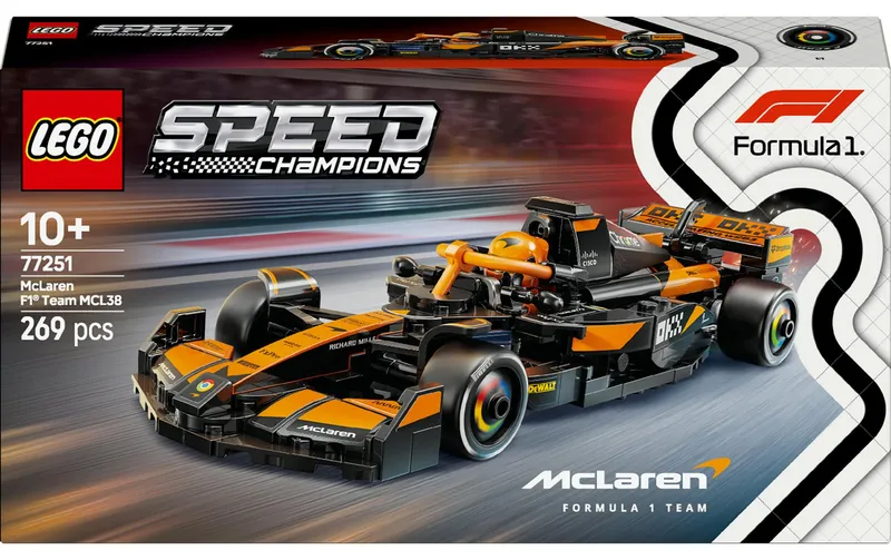 LEGO® Speed Champions McLaren F1 Team MCL38 Rennauto 77251