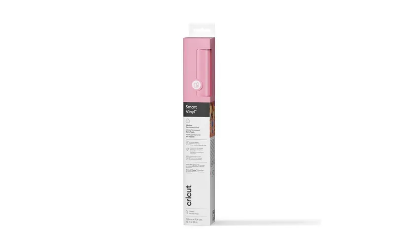 Cricut Vinylfolie Smart Permanent 33 x 91.4 cm, 1 pezzi, Rosa