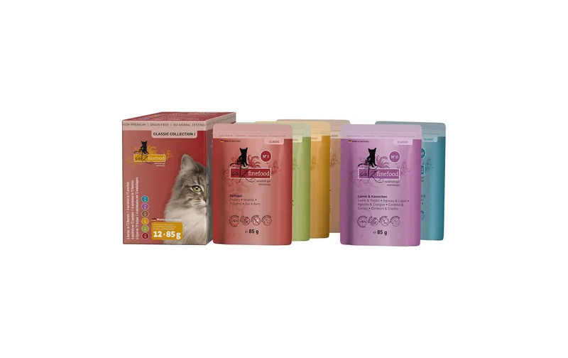 catz finefood Nassfutter Classic Collection I, 12 x 85 g