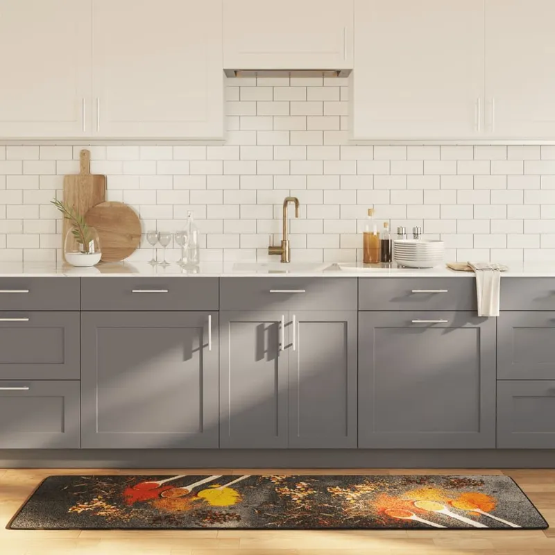 Küchenteppich multicolore 60x180 cm Waschbar