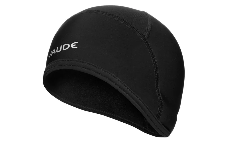 VAUDE Mütze Bike Cap Warm Schwarz/Weiss, L