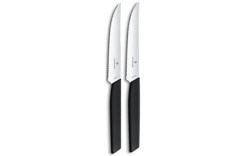 Victorinox Steakmesser-Set Swiss Modern 2 pieces, black
