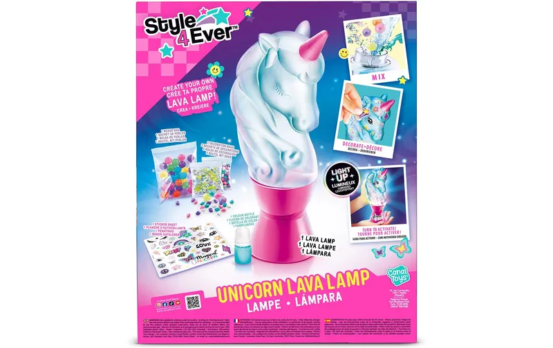 Canal Toys Bastelset Unicorn Lava Lamp DIY