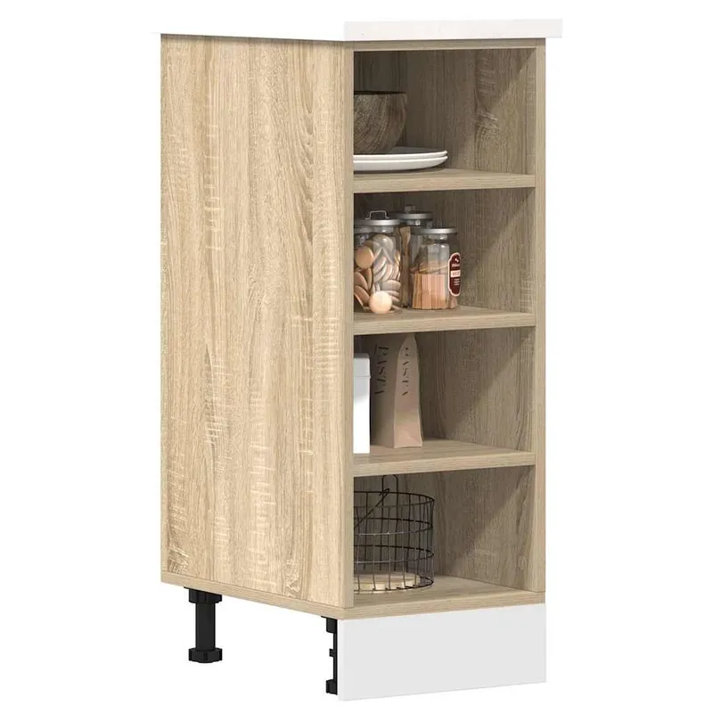 Unterschrank Riga Sonoma-Eiche 30x44,5x81,5 cm derivato del legno