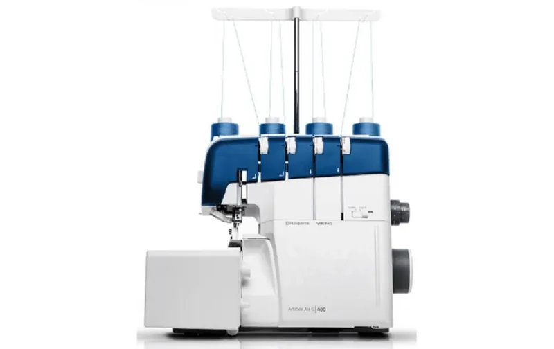 Husqvarna Overlock-Maschine Amber Air S400 blanc