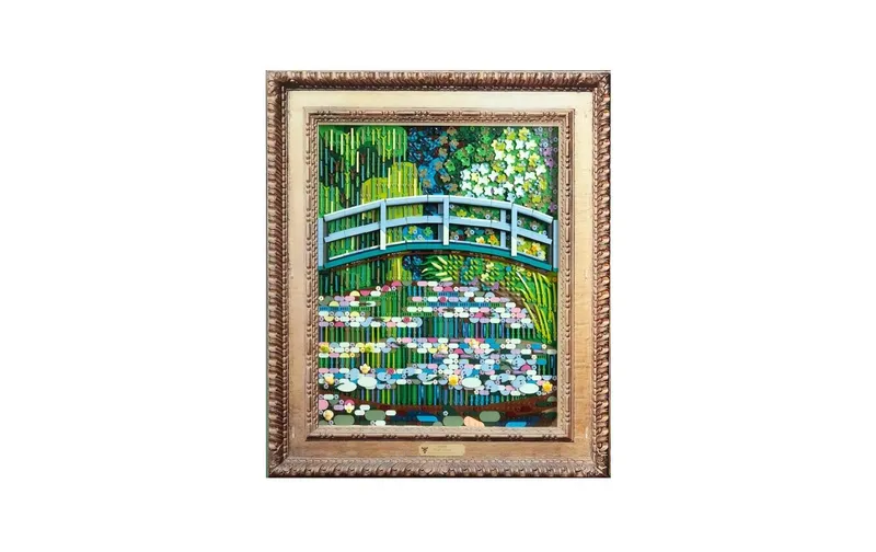 iDisplayit Acryl-Wand-Display pour LEGO 31220 Claude Monet
