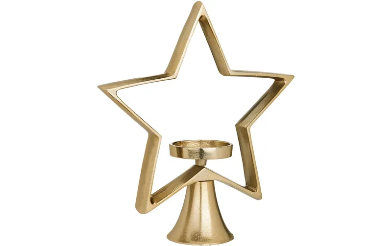 EGLO Weihnachtswindlicht Stern Mukayle 34 cm, Gold