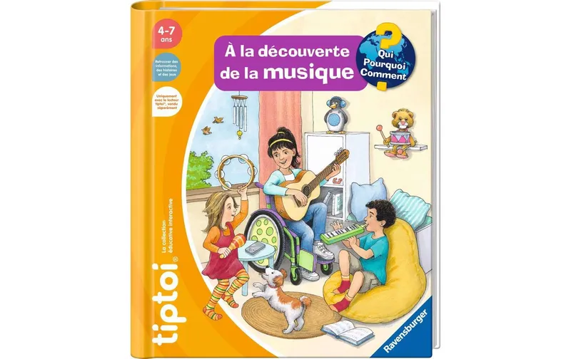 tiptoi Lernbuch Découverte la musique -FR