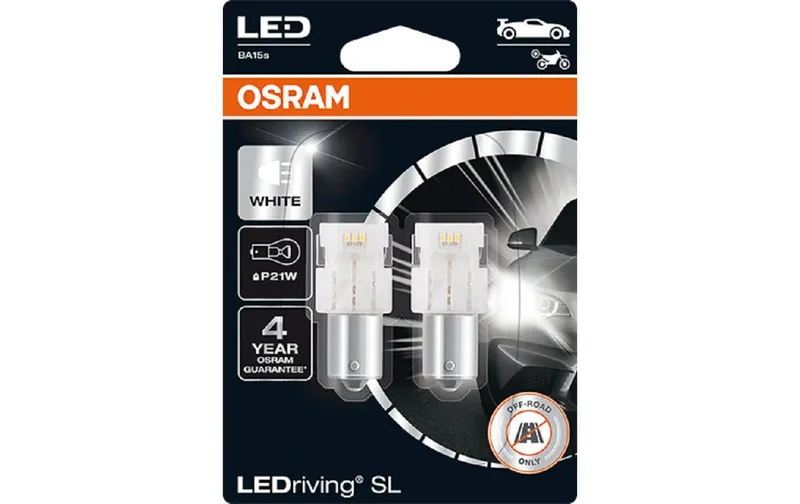 OSRAM LEDriving SL P21W BA15s White Motorrad/PKW