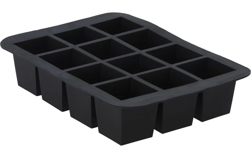 FURBER Eiswürfelform Eckig, klein nero