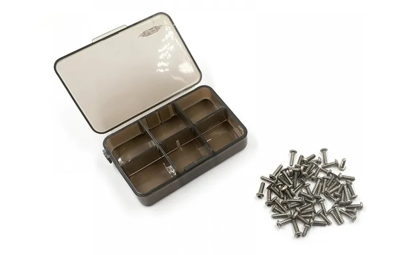 Yeah Racing Schraubenbox Titanium Tamiya DF-03