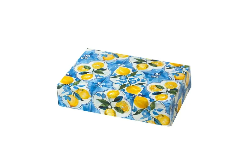 Decora Dessert-Box Amalfi-Zitronen 23 x 16 x 5 cm, Karton