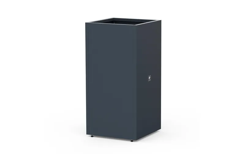 Herstera Pflanzentopf Metal Planter Column, Anthrazit