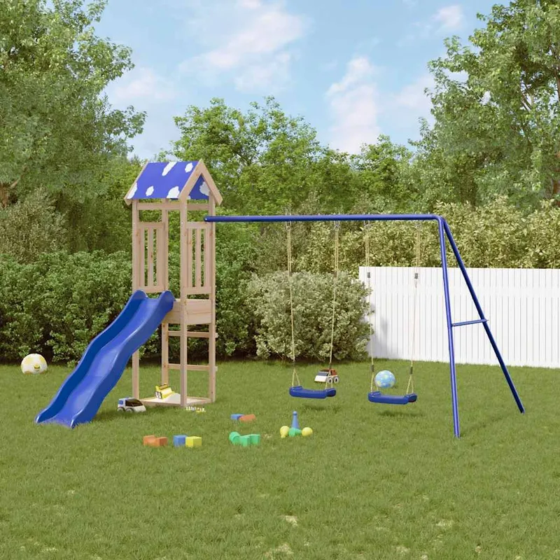 Spielturm solid pine wood