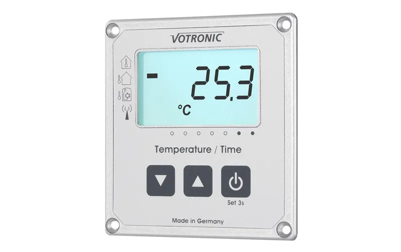Votronic LCD-Thermometer/Uhr S