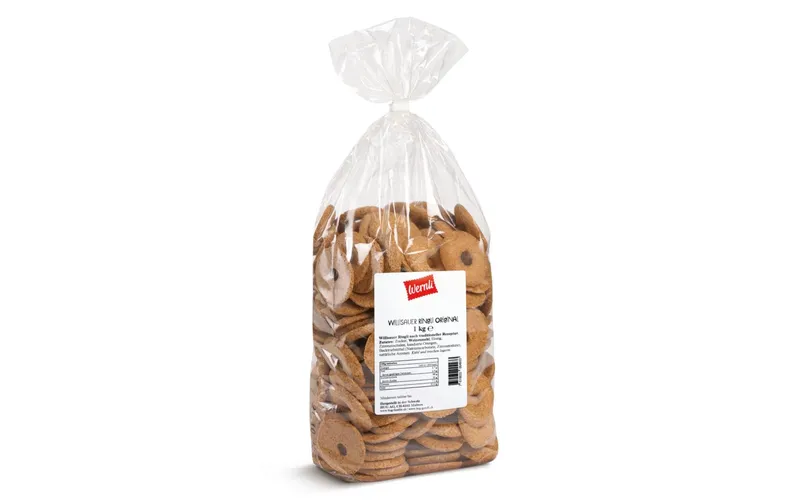 Wernli Gebäck Willisauer Ringli Original 1000 g