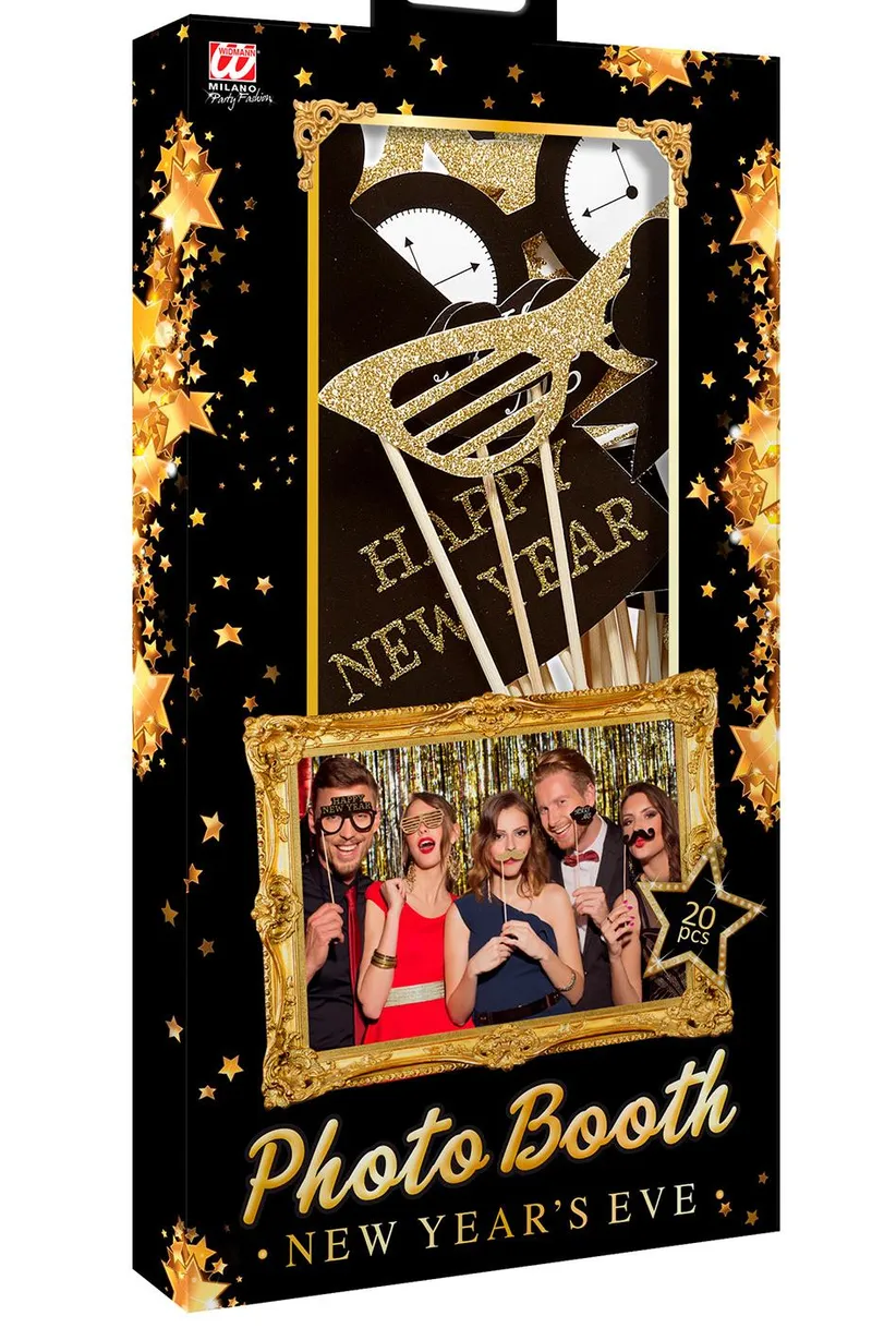 Photo-Booth Silvester-Set