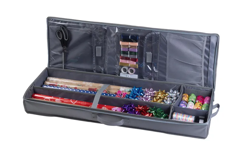 FTM Geschenkpapier Set gefüllt 1 Stück, Mehrfarbig
