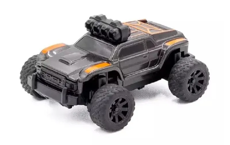 Turbo Racing Micro Monster Truck TC-01, noir, RTR, 1:76