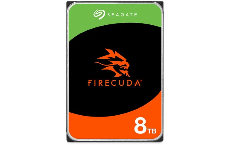 Seagate FireCuda ST8000DXA01 8 TB Hard Drive · 3.5" Internal · SATA (SATA/600) · 7200rpm · 300 TB TBW