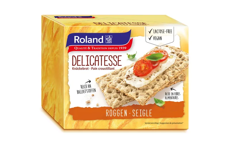 Roland Snacks Knäckebrot Delikatess 200 g