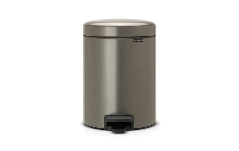 Brabantia Kosmetikeimer NewIcon 5 l, Platin