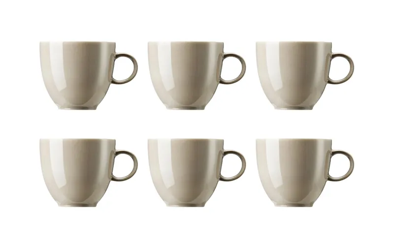 THOMAS Untertasse Sunny Day 6 pièces, gris