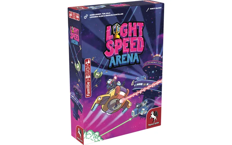 Pegasus Spiele Familienspiel Light Speed Arena -DE