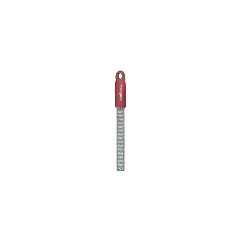 Microplane Gourmet Premium Zester/Reibe Rot/Silber
